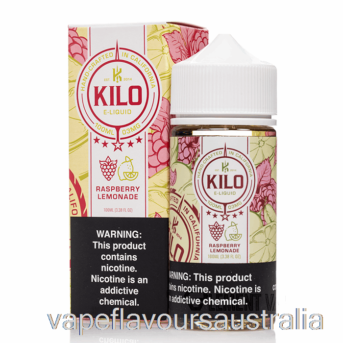 Vape Australia Raspberry Lemonade - Kilo Revival - 100mL 3mg